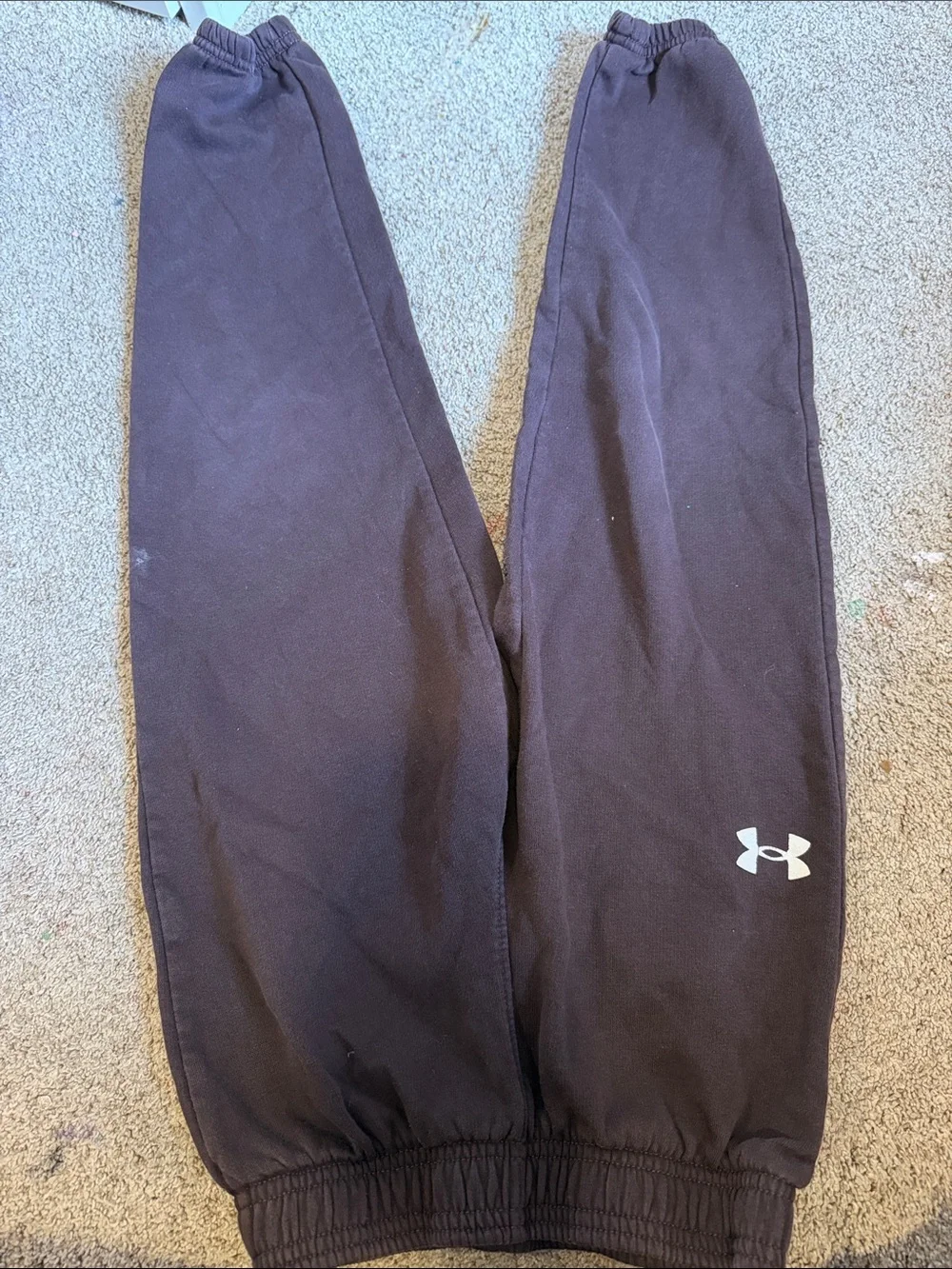 Under Armour Brown Men's Athletic Joggers with Logo